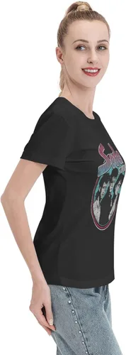 Miniatura 5 de Soda Stereo T Shirt Womens Summer Tee Casual Short Sleeve T-Shirts