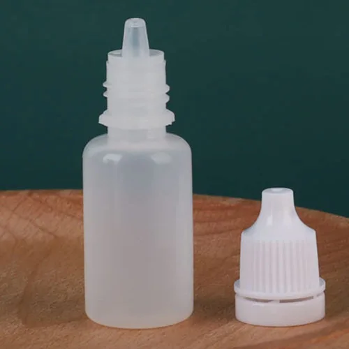 Miniatura 7 de Othmro Botellas cuentagotas de plástico de ojo de laboratorio de polietileno de 0.2 onzas, 10 piezas, gotero líquido exprimible de 0.2 fl oz boca
