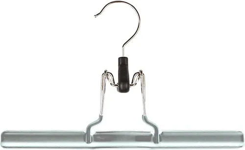 Miniatura 10 de Mawa by Reston Lloyd - Percha antideslizante con abrazadera para pantalones y faldas, estilo M/26, juego de 2, rojo Blanco
