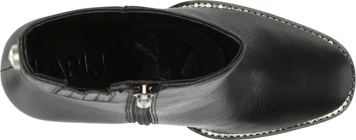 Miniatura 5 de Karl Lagerfeld Paris Botas de cuero Peppy con suela de cremallera para mujer