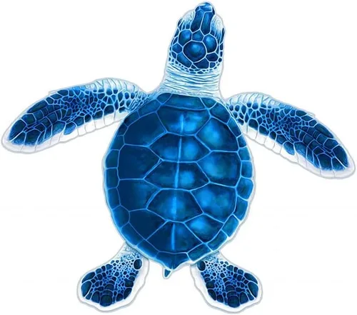 Miniatura 6 de Mosaico de porcelana para piscina estilo A para cría de tortugas (estilo A - 5 x 5 pulgadas, marrón)
