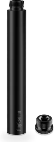 Miniatura 8 de Tubos/varillas de extensión de soporte de micrófono de 3 pulgadas, rosca universal de 5/8-27", se adapta a la mayoría de los brazos de micrófono
