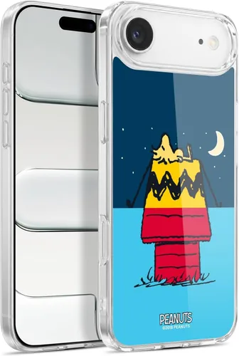 Miniatura 279 de Head Case Designs Funda de gel con licencia oficial de Peanuts Snoopy & Woodstock Halfs and Laughs [protección de grado militar] compatible