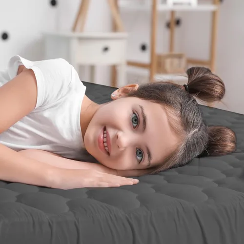 Miniatura 8 de Utopia Bedding - Protector de colchón impermeable, funda para colchón individual, funda acolchada ajustada y sin ruido con bolsillos profundos que
