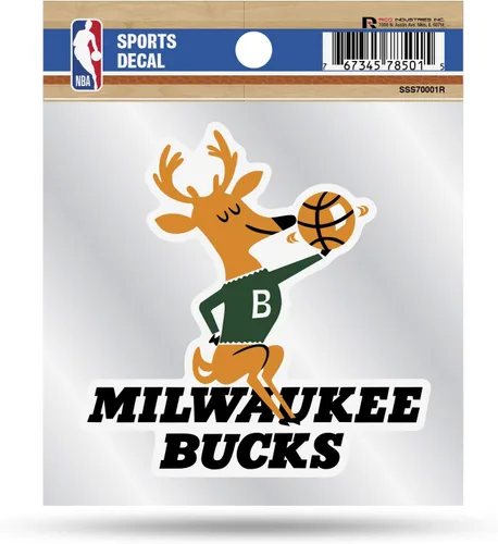 Miniatura 16 de Rico Industries NBA unisex-adult NBA Retro 4x4 Decal