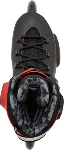 Miniatura 5 de Rollerblade Twister 110 Patines en línea unisex para adultos, color negro/rojo, Urban Performance Patines en línea