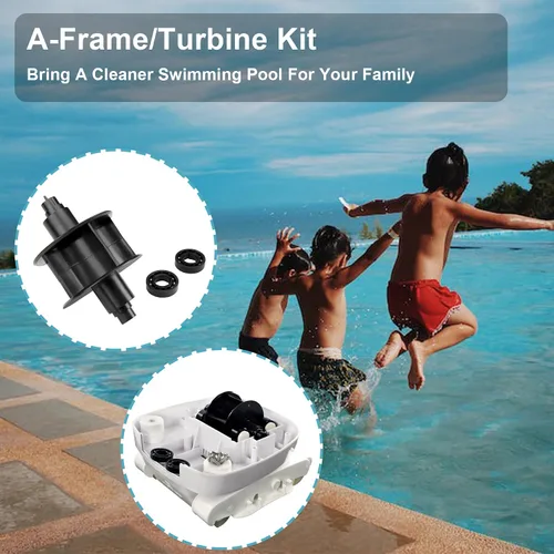 Miniatura 6 de AXV621DAT - Kit universal de turbina con marco A, compatible con Hayward Aquabug Navigator Pro Wanda The Whale Diver Dave Poolvac XL Pool Vac