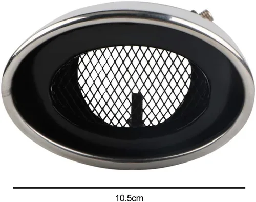 Miniatura 4 de Tubos de punta de silenciador de escape de coche de acero inoxidable universal tipo recto atornillado para tubos de 1.5 a 2.1 pulgadas de diámetro