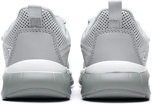 Miniatura 4 de SoGoNati Tenis deportivos de aire para niños, ligeros, transpirables, sin cordones, para correr, deportes, caminar (niño pequeñoniño grande)
