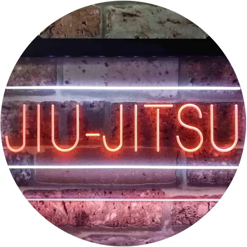 Miniatura 16 de ADVPRO Jiu-Jitsu Brasileño Sport Dual Color LED Neon Sign Azul y Rojo 12 x 8 pulgadas st6s32-i3836-br