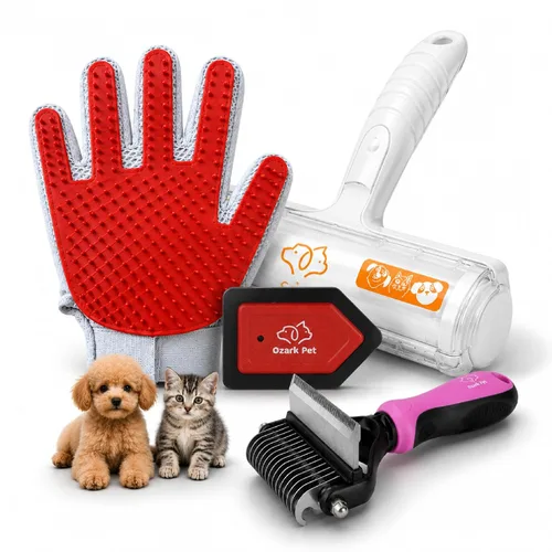 Miniatura 12 de Pet Hair Removal for Home & Car 3-in-1 – Reusable Dog & Cat Removal Kit with Pet Tool, Glove, Mini Detail Cleaning & Furniture Hair Remover for