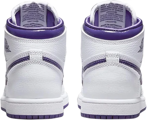 Miniatura 5 de Jordan 1 High Retro Court Púrpura Pre Escuela CU0449-151