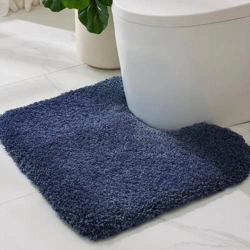 Miniatura 18 de ILANGO Alfombras de Baño Beige 32" × 20" Antideslizantes y Súper Absorbentes Extra Gruesas Suaves, Alfombra de Baño Lavable para Piso, Alfombra