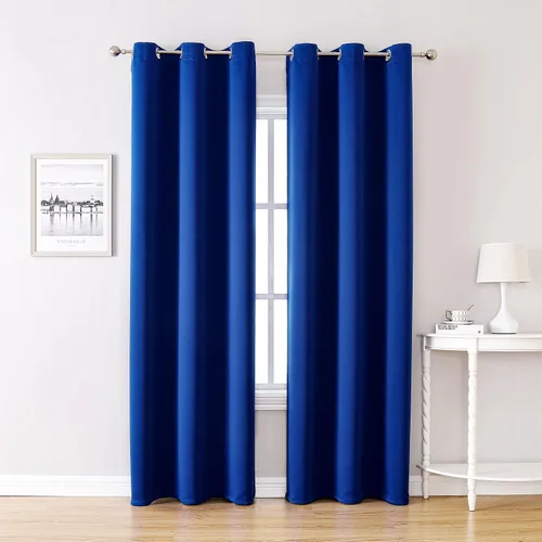 Miniatura 164 de ChrisDowa - Cortinas de cenefa pequeñas para cocina, cortinas cortas con ojales y aislamiento térmico para oscurecer la sala y habitación