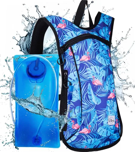 Miniatura 17 de Vibe Festival Gear Mochila de hidratación con bolsa de agua de 2 L para mujeres, hombres, adolescentes y niños, Hydropack Hydro Sports, al aire