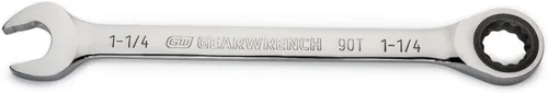 Miniatura 17 de GEARWRENCH Llave combinada de trinquete de 12 puntos con arco oscilante de 4 grados de 1/2" - 86945 (paquete de 2)