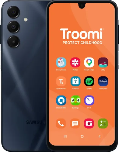 Troomi Teléfono seguro para niños (Samsung Galaxy A16) - Aplicaciones administradas por padres, GPS y monitoreo de texto - Solo compra de teléfono |