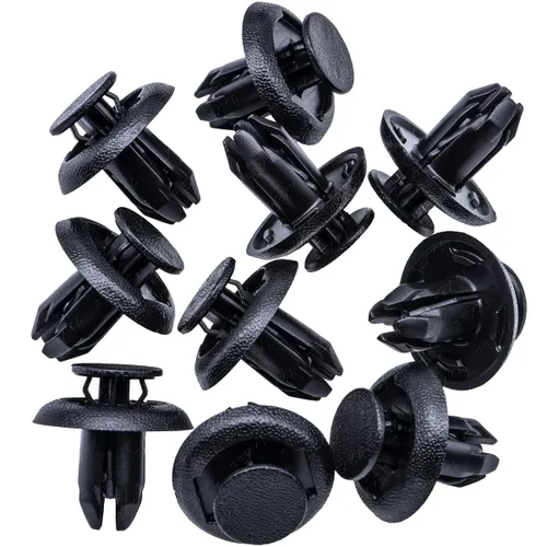 Rexka 10pcs Fender Liner Splash Shield Bumper Cover Clip Sujetador Remache para B45A-56-146A Mazda 3, 5, 6, CX-3, CX-5, CX-9 y MX-5 Miata Toyota