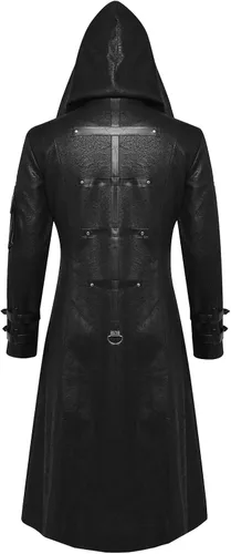 Miniatura 2 de Thopil Chaqueta Steampunk vintage para hombre, disfraz gótico victoriano