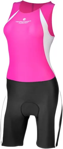 AERO|TECH|DESIGNS Traje de piel de competición de triatlón para mujer Rosado