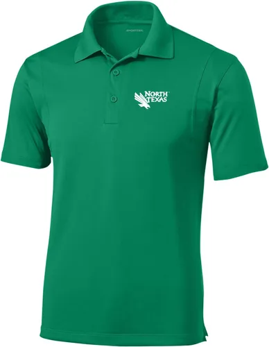 Miniatura 118 de Polo atlético de micro piqué NCAA para hombre Prime con cuello propio