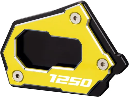 Miniatura 20 de Modeer Motocicleta CNC Kickstand lateral soporte ampliar almohadilla de extensión para R1200GS LC Adventure 2013-2024 R1250GS Adventure Rallye HP