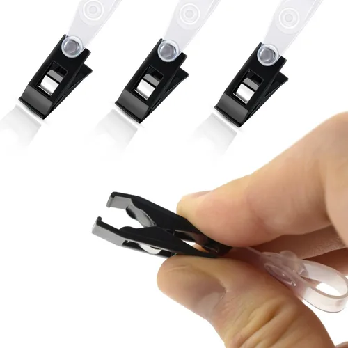 Miniatura 3 de Tapones de goma para bandera de jardín y tigre, paquete de 10 piezas, topes de goma, clips antiviento para banderas de jardín, tapón y clip