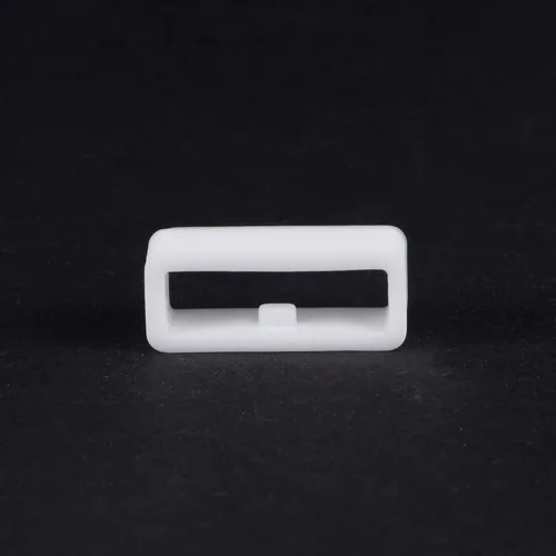 Miniatura 5 de 6 anillos de cierre de bucle para correa de reloj, 0.630 in, color blanco