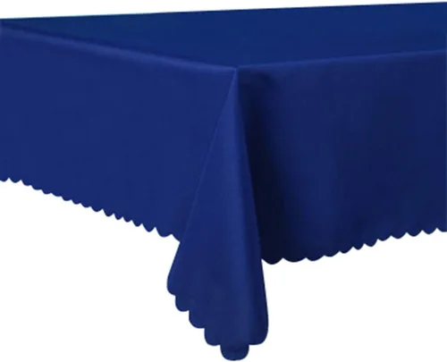 Miniatura 4 de Queenbox - Mantel rectangular rectangular de poliéster para bodas, fiestas, hoteles, restaurantes