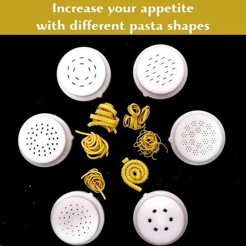 Miniatura 6 de Discos moldeadores de pasta para Philips Automatic Pasta & Noodle Maker, accesorio para máquina de pasta Philips, kit de accesorios - Penne