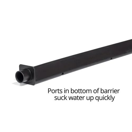 Miniatura 6 de PIG Barrera de vacío de agua para inundaciones en sótanos Eliminación de agua portátil 4 pulgadas de ancho x 6 pies de largo x 2.25 pulgadas