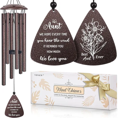 Miniatura 11 de Regalos para abuela, campanillas de viento de bronce de 32 pulgadas, regalos para abuela, el mejor regalo de cumpleaños o Navidad para abuela