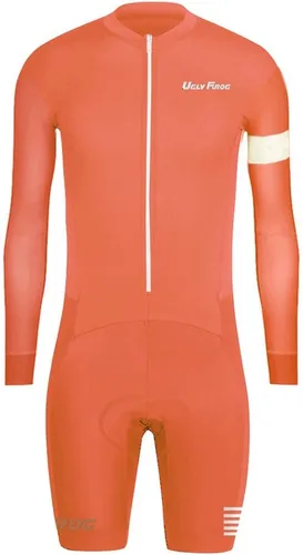 Miniatura 55 de UGLY FROG Traje de triatlón para hombre de manga corta Jersey de piernas cortas Skinsuit Tri Kit Ciclismo Skinsuit Team Bike Ropa