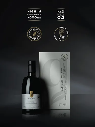Miniatura 2 de Garisar Aceite de oliva virgen extra premium alto en polifenoles (>600 ppm), baja acidez (máximo 0.2%), ganador de la medalla de oro NYIOOC 2025