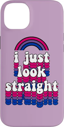 Miniatura 15 de I Just Look Straight Bisexual Rainbow Bisexual Pride Flag Case for iPhone 17