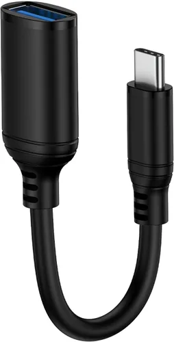 Adaptador USB C a USB OTG para Android, 5Gbps On The Go USB3.0 USBC macho a USB-A hembra Adaptador Android OTG Cable para Samsung Galaxy S26 S25 FE