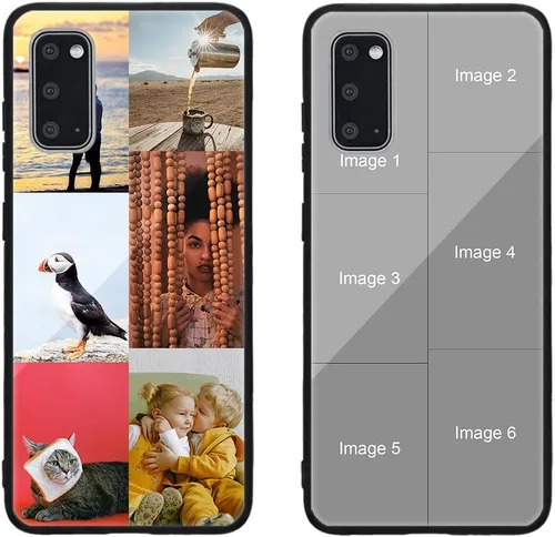 Miniatura 448 de Funda de teléfono personalizada para Samsung Galaxy S22+ / S22 Plus 5G, funda de TPU suave de vidrio templado antiarañazos personalizada con foto