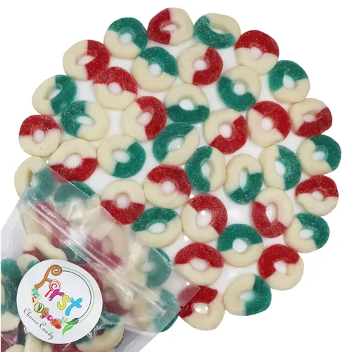 Miniatura 23 de FirstChoiceCandy Anillos de goma (mini fresa agria, 2 libras (paquete de 1))