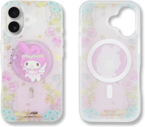 Miniatura 161 de Sonix x Sanrio - Funda para iPhone 15 Pro, compatible con MagSafe, probada en caídas de 10 pies, adivinador Kuromi