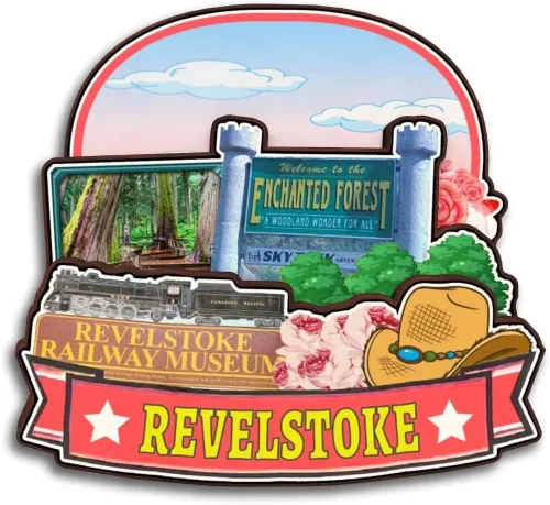 Miniatura 33 de Surrey British Columbia Canadá - Imán para nevera de madera 3D hecho a mano para viaje, ciudad recuerdos, nevera, regalo para decoración del hogar