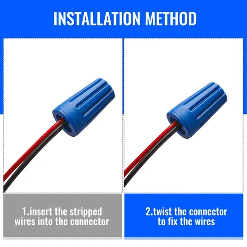 Miniatura 5 de Conector eléctrico impermeable para exteriores, conector impermeable, conector de empalme de cable para aplicaciones de edificios, conexión