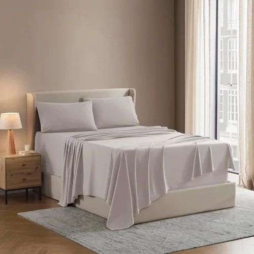 Miniatura 45 de Nestl - Juego de sábanas. Juego de sábanas 1800 con bolsillo profundo – Sábanas de microfibra de doble cepillado lujosas de hotel – Sábana de 07