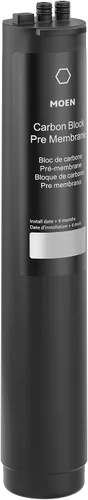 Miniatura 10 de Moen Filtro avanzado de reemplazo de la etapa 3 de la etapa 3 del sistema de filtración de agua de la ósmosis inversa de 4 etapas debajo