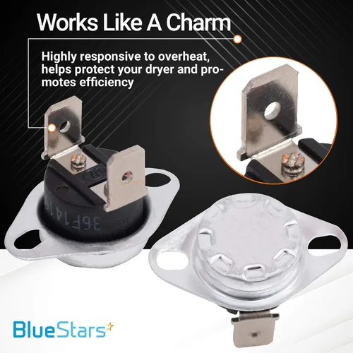 Miniatura 4 de BlueStars Kit de fusible térmico para secadora LA-1053 LA 1053 actualizado - Compatible con secadores Whirlpool y Maytag - Reemplaza 53-1133 53-1526