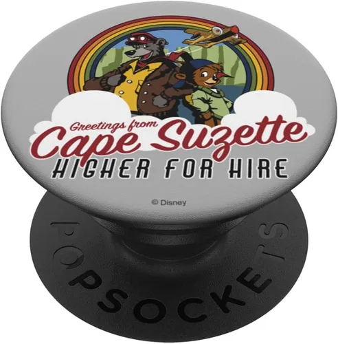 Miniatura 6 de Disney TailSpin Baloo & Kit Cape Suzette Higher For Alquiler PopSockets MagSafe PopGrip para iPhone