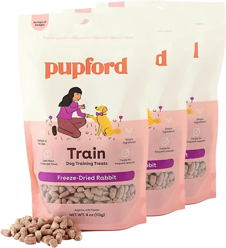 Miniatura 17 de Pupford - Golosinas de entrenamiento liofilizadas, para perros y cachorros, más de 1400 bocados con 3 ingredientes