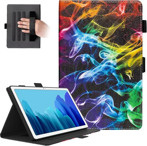 Miniatura 17 de Dteck Funda protectora de piel sintética con ranuras para tarjetas y función de soporte ajustable, para Samsung Galaxy Tab A7 de 10.4 pulgadas
