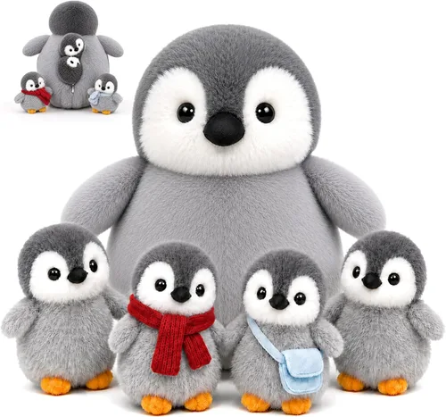 Miniatura 8 de Gato Negro de Peluche Lindo Gato de Peluche Suave con 4 Almohadas Navideñas, de Acción de Gracias, Cumpleaños para Niñas, Niños, Niños Decoración