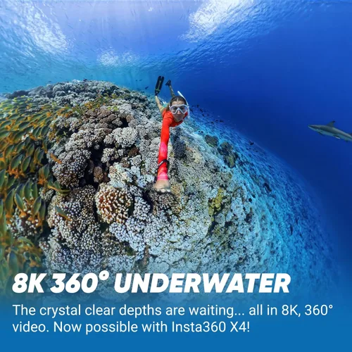 Miniatura 2 de Insta360 X4 Kit de Construcción - Cámara de construcción 360°, video HDR 360 de 8K30fps, foto de 72MP, lapsos de tiempo de 11K, compatible