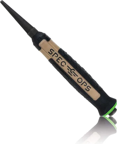 Miniatura 7 de Spec Ops Tools - Juego de 3 piezas de punzón para clavos, incluye 1/32 pulgadas, 1/16 pulgadas, 3/32 pulgadas, agarre absorbente de golpes, 3%